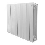 Биметаллический радиатор Royal Thermo PianoForte 500 Bianco Traffico с боковым подключением 10 секций